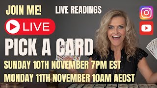 Live Pick A Card Tarot Reading for Spiritual Guidance amp Insights  Free Interactive Psychic Reading [upl. by Alrats]