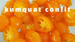 How To Make Kumquat Confit  금귤 꽁피 만들기 낑깡 설탕졸임 서촌베이킹 [upl. by Innavoj826]