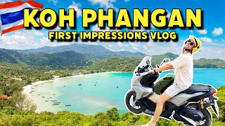 Exploring Koh Phangan  What is it REALLY like Thailand Travel Vlog [upl. by Nylrehs]