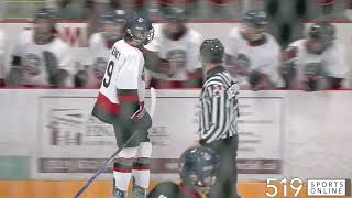 GOJHL Top Prospects Game 1  Team Williams vs Team Shepley [upl. by Tselec]