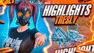 ROAD TO PMSL  COMPETITIVE HIGHLIGHTS  PUBG MOBILE  by TRESLY [upl. by Anaert]