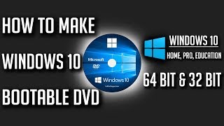 How to make windows 10 Bootable DVD  Genuine  2021 [upl. by Kelsi]