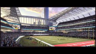 The Future Super Bowl sites for the NFL Stadiums [upl. by Anama]