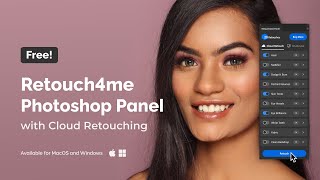 Free Retouch4me Photoshop Panel with Cloud Retouching [upl. by Arie]