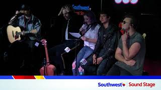 LIVE 5SOS Interview in our iHeartRadio Southwest Sound Stage [upl. by Nevla582]