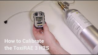 ToxiRAE 3 H2S  How to Manually Calibrate Expert Tips [upl. by Granniah]