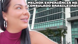 MELHOR EXPERIÊNCIA NO CONSULADO BRASILEIRO  RESTAURANTE MARAVILHOSO  AMAMOS MIAMI [upl. by De]