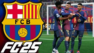 🧩🔋NEW TACTIC WERE SO BACK EA FC 25 FC Barcelona Career Mode S1E5 [upl. by Mikahs740]