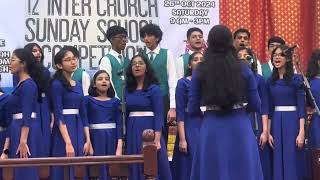 CSI Parish Sharjah  Interchurch Sunday school competition 2024 [upl. by Elleirda]