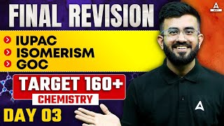 Final Revision  IUPAC Isomerism amp GOC  Day 3  Nitesh Devnani [upl. by Stella587]