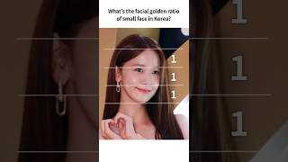 Whats the Facial Golden Ratio in Korea Facial height to width ratio  VLine amp Glowing Skin [upl. by Engleman]