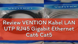 Review VENTION Kabel LAN UTP RJ45 Gigabit Ethernet Cat6 Cat5e  05  15 Meter [upl. by Niledam36]