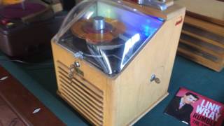 1951 Ristaucrat Bubble Top Jukebox Demonstration [upl. by Ettenauq]