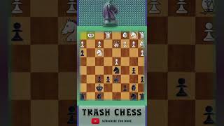 Trash opening  11 bullet chess chessknowledge chessstrategy chessmastermind chesseducation [upl. by Capello728]