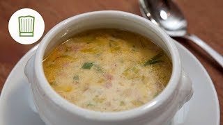 HackfleischKäseLauchSuppe  Chefkochde [upl. by Blight]