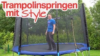 Trampolinspringen mit Style ☺ [upl. by Kcor]