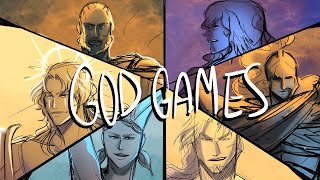 GOD GAMES  EPIC The Musical Animatic The Wisdom Saga Full Animatic [upl. by Nilloc435]