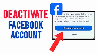 How to deactivate Facebook account 2024  Facebook account deactivate krnay ka tarika 2024 [upl. by Judith445]