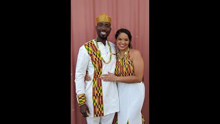 Traditional Togolese Ewe Engagement Wedding of Tatiana and Richard [upl. by Anyg]