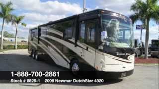 Newmar 2008 Dutch Star 4320 Class A Diesel Motorhome for sale [upl. by Anoy414]