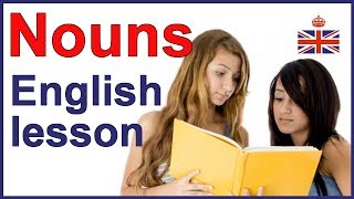 Types of NOUNS  English grammar lesson [upl. by Koffman]