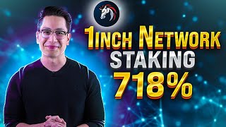 This is the most profitable 1inch network coin STAKING ever 🚀 1INCH crypto staking [upl. by Eiuqcaj]