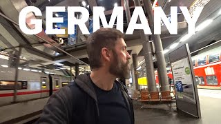 MANIAC In Germany  First Time in Berlin Airport Express Train 🇩🇪 [upl. by Kisor]