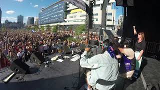 Sacred Wolf Singers  Mikmaq Honor Song  Mtl Climate March  Greta Thunberg [upl. by Curtice664]