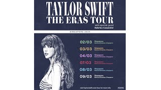 TAYLOR SWIFT  MINE x STARLIGHT Live in Singapore N1 [upl. by Torres]