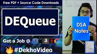 DoubleEnded Queue in Data Structure DEQueue Explained🔥 [upl. by Adnam]