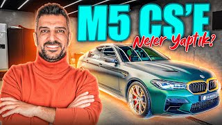 BMW M5 CS’e Neler Yaptık  Artık Daha Güçlü [upl. by Einberger]