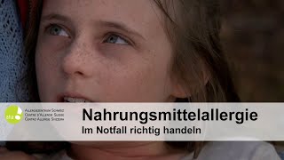 Allergie auf Nahrungsmittel Was tun bei einem allergischen Schock [upl. by Renita]