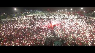 Yenikapı Demokrasi Mitinginde Harika Görüntüler [upl. by Ahsilek]