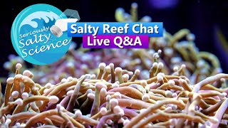 Saltwater Aquarium Reef Chat  Seriously Salty Science Live QampA [upl. by Walter]