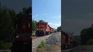 KXCG 7181 leads the SB on the CG line Part 1 shorts rjcorman shortlinerailroads fypシ゚viral [upl. by Yecaw]