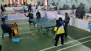 Porseni PGRI 2024  Balikpapan VS KuTim Ganda Putri tenismeja pingpong pgri porseni [upl. by Asset]