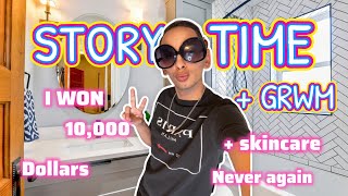 I won 10 THOUSAND At The Casino Then Lost IT ALL 😭 GRWM  STORY TIME [upl. by Helse]