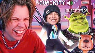 KARAOKE EN ROBLOX ft Quackity [upl. by Biondo715]