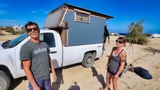 Incredibly Cheap Lightweight DIY Truck Camper for Under 1000 [upl. by Annor]