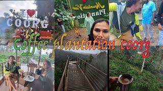 Coorg vlog Coffee plantation coorg mountain view Coffee plantation misiriyaky travelvlogger [upl. by Ehsiom]