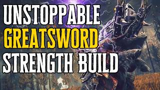 Greatsword of Solitude HIGH POWERED Strength DLC Build [upl. by Lewan]