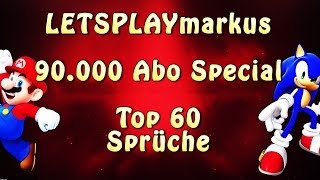 90000 Abo Special  Top 60 meistgenutzte LPMarkusSprüche Wolo Cornel amp MoG hassen dieses Video [upl. by Mag526]