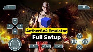 AetherSX2 PS2 Android Emulator Setup Guide 2024  malayalam [upl. by Ketty]