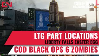 All LTG Parts  Liberty Falls Black Ops 6 Zombie [upl. by Albion]