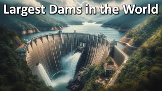 Top 10 Largest Dams in the World  10 Most Beautiful Largest Dams in the World [upl. by Ydissahc]