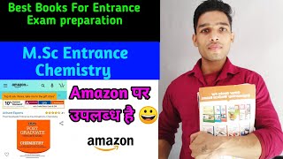 Best books for MSc Chemistry Entrance preparation [upl. by Akilaz324]