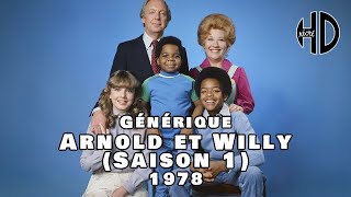 Générique dArnold et Willy Diffrent Strokes Saison 1  1978  HD [upl. by Burkley969]