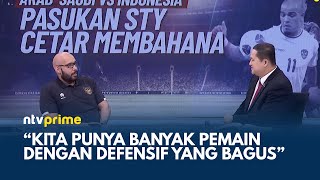 Arab Saudi vs Indonesia Imbang Binder Singh Saya Nggak Kaget Sih  NTM PRIME [upl. by Roz]