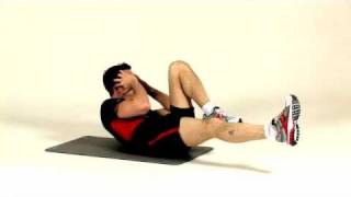 Weightplancom exercise  bicycle kick  abdominals male [upl. by Hong505]