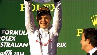 When Kevin Magnussen finished on the podium on his debut [upl. by Beatrix731]